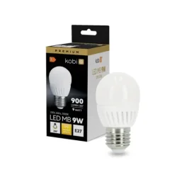 001340 - LED žiarovka MB 9W E27 3000K WW Kobi Premium
