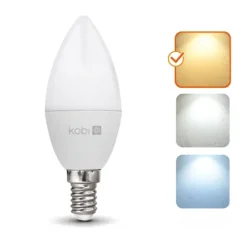 001362 - LED žiarovka SW 4,5W E14 3000K Kobi