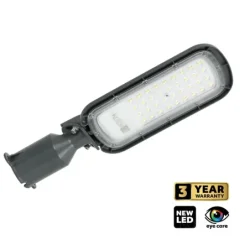 004323 - LED pouličné svietidlo BRELUXO 50W 4000K IP65 Kobi Premium