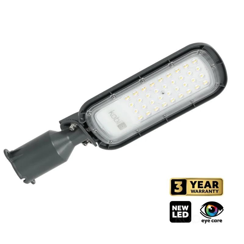 004323 - LED pouličné svietidlo BRELUXO 50W 4000K IP65 Kobi Premium