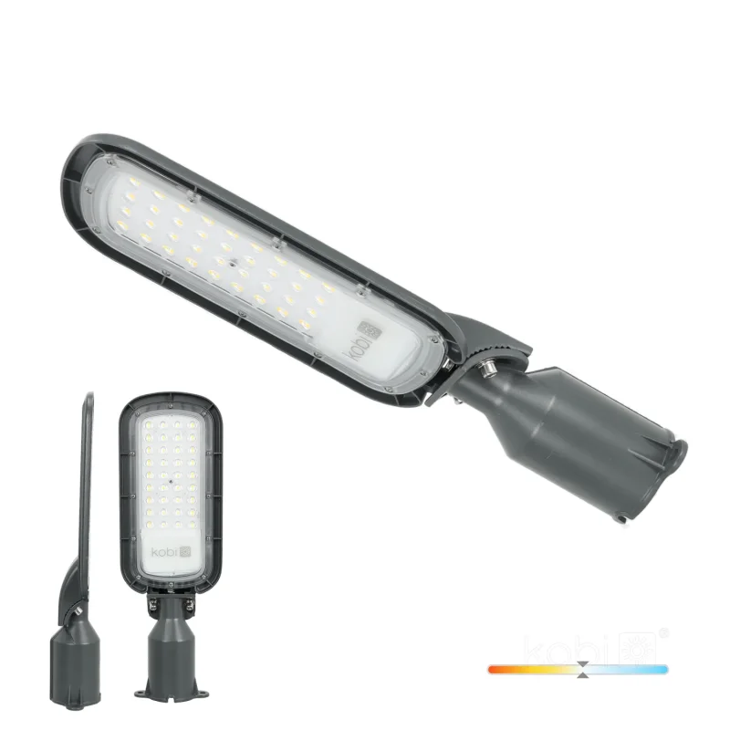 004323 - LED pouličné svietidlo BRELUXO 50W 4000K IP65 Kobi Premium