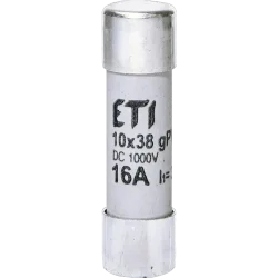 002625081 - Pojistkový článok, CH10x38 gPV 16A/1000V DC
