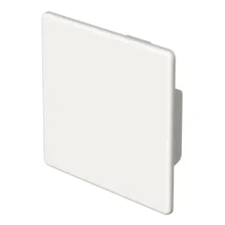 6193285 - Koncový diel 60x60mm Polyvinylchlorid čisto biela RAL 9010