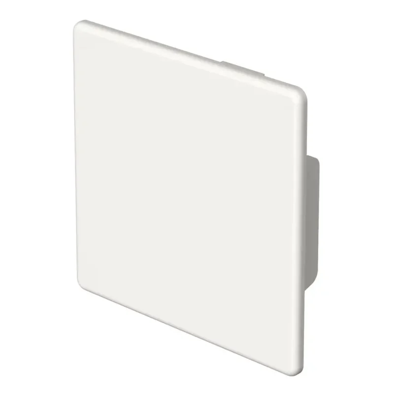 6193285 - Koncový diel 60x60mm Polyvinylchlorid čisto biela RAL 9010