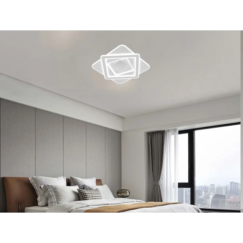 J1355/W - LED stropné svietidlo s diaľkovým ovládačom 130W - J1355/W