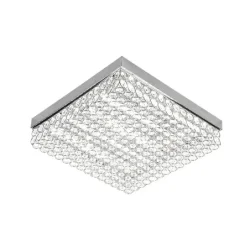 J2305/CH - LED stropné luxusné svietidlo s diaľkovým ovládačom 55W - J2305/CH