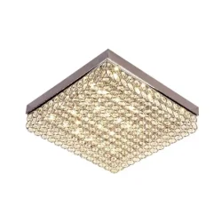 J2305/CH - LED stropné luxusné svietidlo s diaľkovým ovládačom 55W - J2305/CH