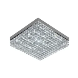 J2305/CH - LED stropné luxusné svietidlo s diaľkovým ovládačom 55W - J2305/CH