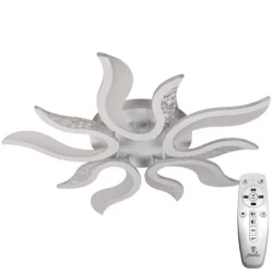 J3317/W - LED stropné svietidlo + diaľkový ovládač 65W - J3317/W