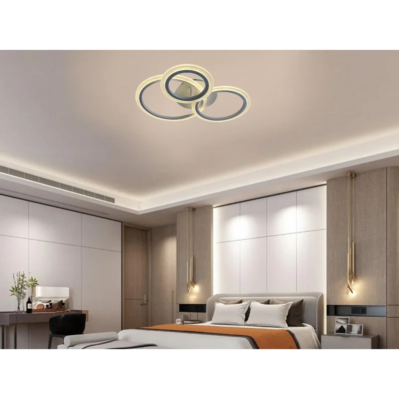 J3340/W - LED stropná lampa + diaľkový ovládač 40W - J3340/W
