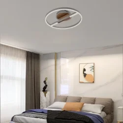 J7306/W - LED stropné svietidlo s diaľkovým ovládačom 60W - J7306/W