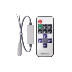 002387 - Stmievač LED SC02DP 5-24V 12A s diaľkovým ovládačom Kobi