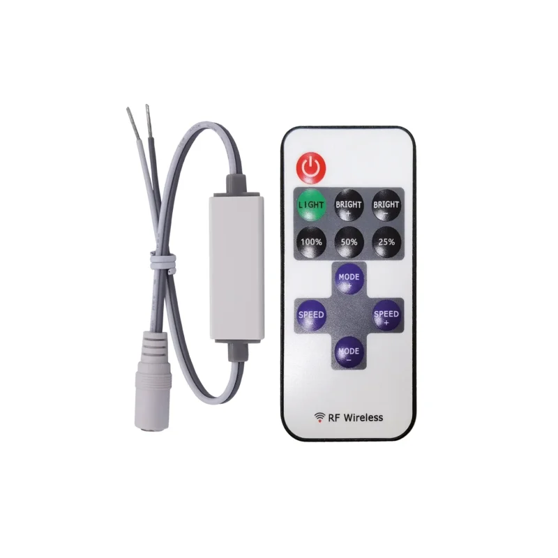002387 - Stmievač LED SC02DP 5-24V 12A s diaľkovým ovládačom Kobi