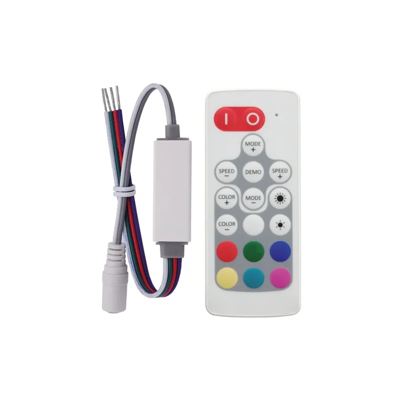 002403 - Ovládač LED ST06FP 5-24V 6A s diaľkovým ovládačom Kobi