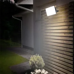 LF7022 - Vonkajší čierny LED reflektor 20W / 4000K - LF7022