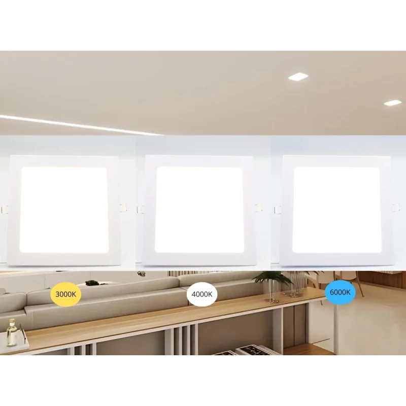 LPL234 - LED vsadený panel 18W / PS / SMD / CCT / WH - LPL234