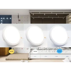 LPL335 - LED prisadený panel 24W / PRSF / SMD / CCT / WH - LPL335