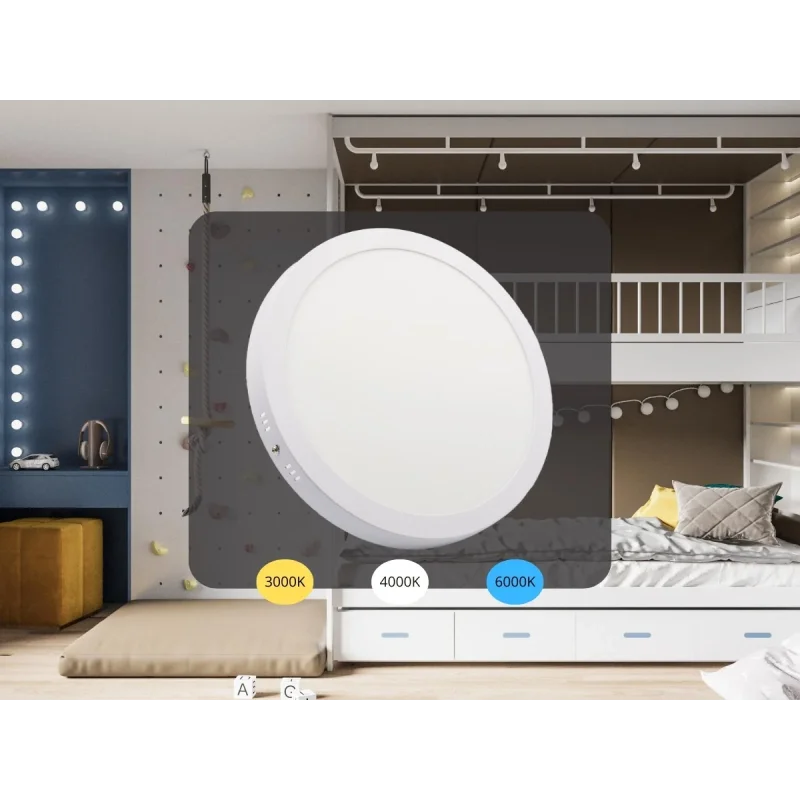 LPL335 - LED prisadený panel 24W / PRSF / SMD / CCT / WH - LPL335