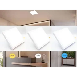 LPL435 - LED prisadený panel 24W / PSSF / SMD / CCT / WH - LPL435