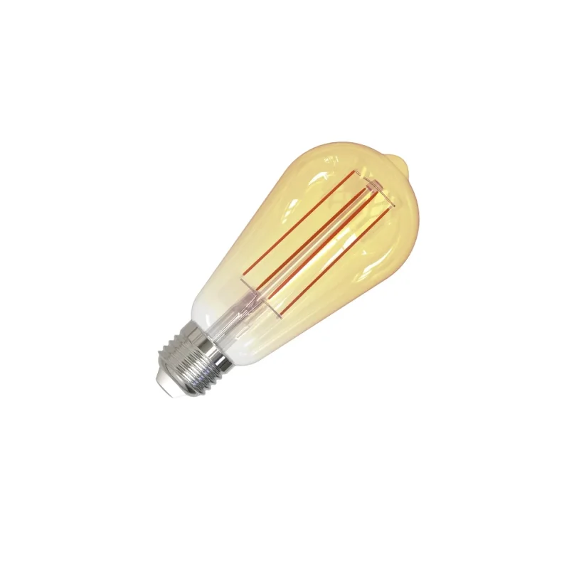 ZFS101 - LED žiarovka / filament SLIM 4,5W VINTAGE - ST64 / E27 / 1800K - ZFS101