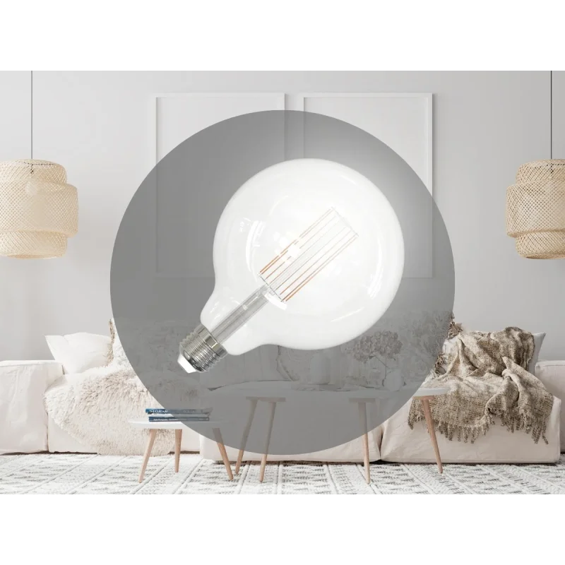 ZLF924 - LED žiarovka / filament 18W - G125 / E27 / 4000K - ZLF924