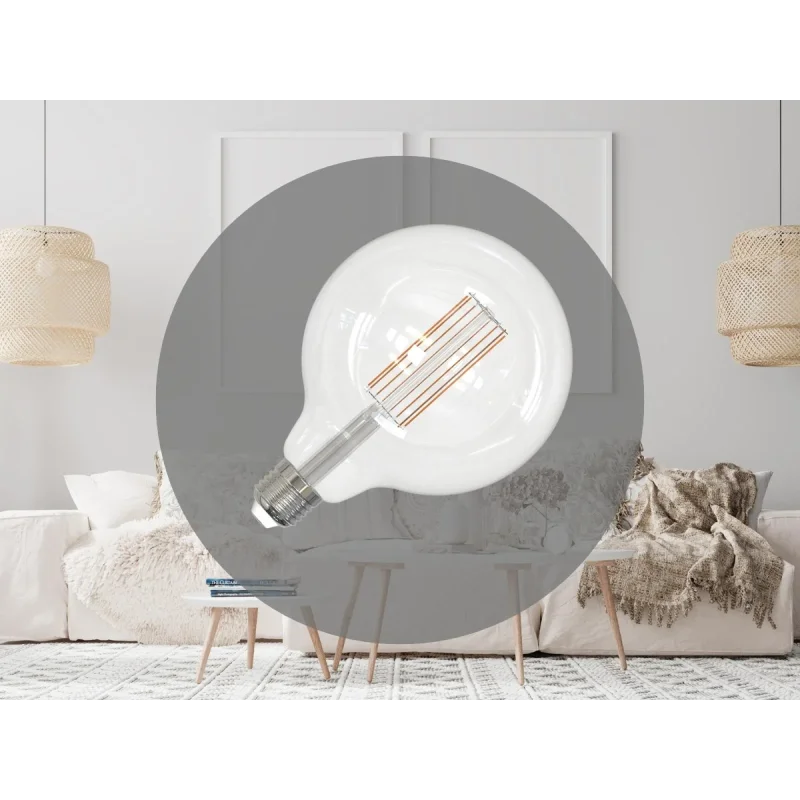ZLF924 - LED žiarovka / filament 18W - G125 / E27 / 4000K - ZLF924