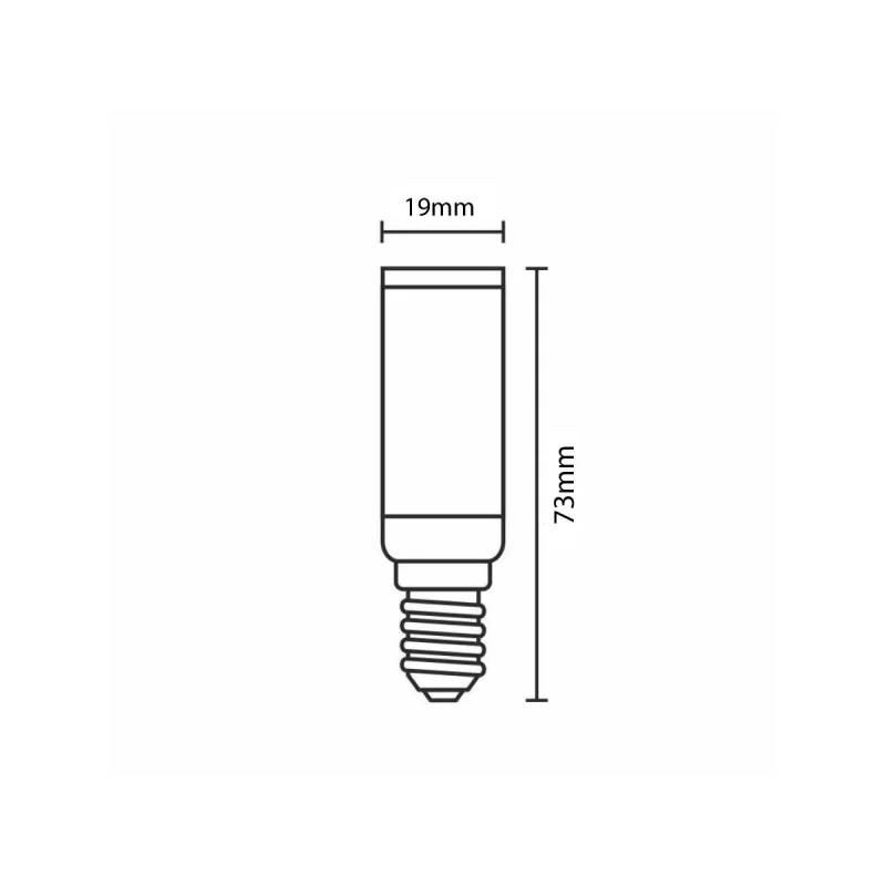ZLS024 - LED žiarovka 6,4W - E14 / SMD / 4000K - ZLS024