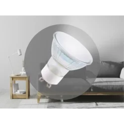ZLS1325D - LED stmievateľná žiarovka 4,7W - GU10 / 4000K - ZLS1325D