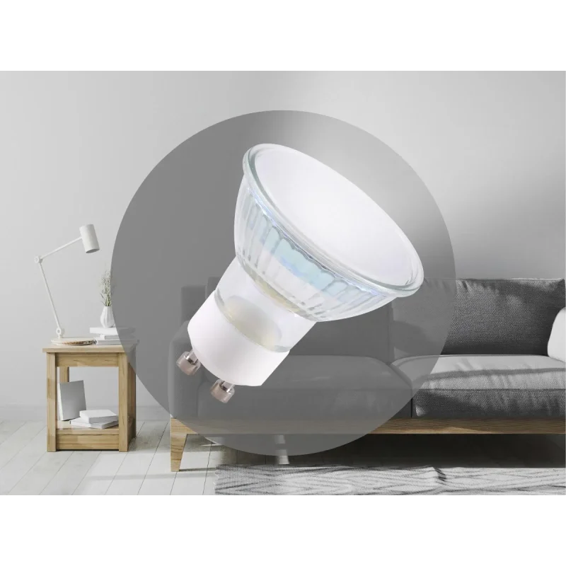 ZLS1325D - LED stmievateľná žiarovka 4,7W - GU10 / 4000K - ZLS1325D