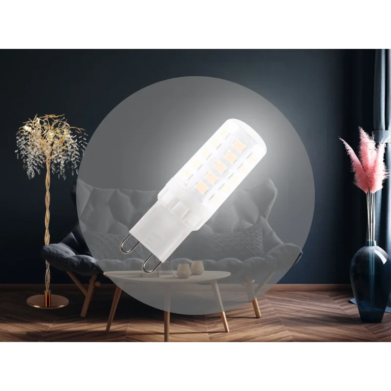 ZLS624 - LED žiarovka 3,9W - G9 / SMD / 4000K - ZLS624