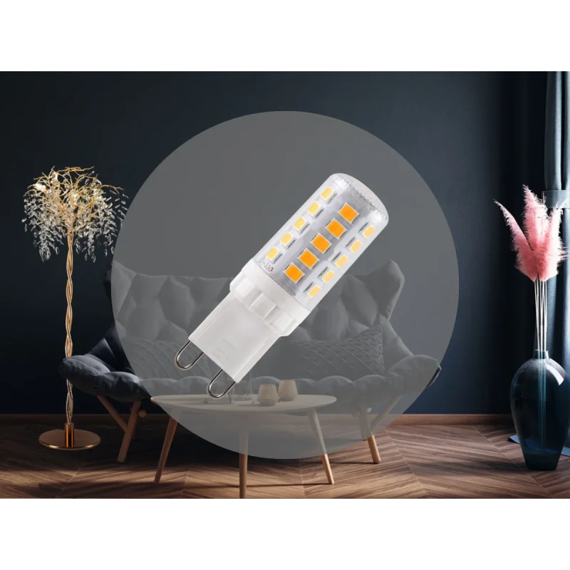 ZLS624 - LED žiarovka 3,9W - G9 / SMD / 4000K - ZLS624