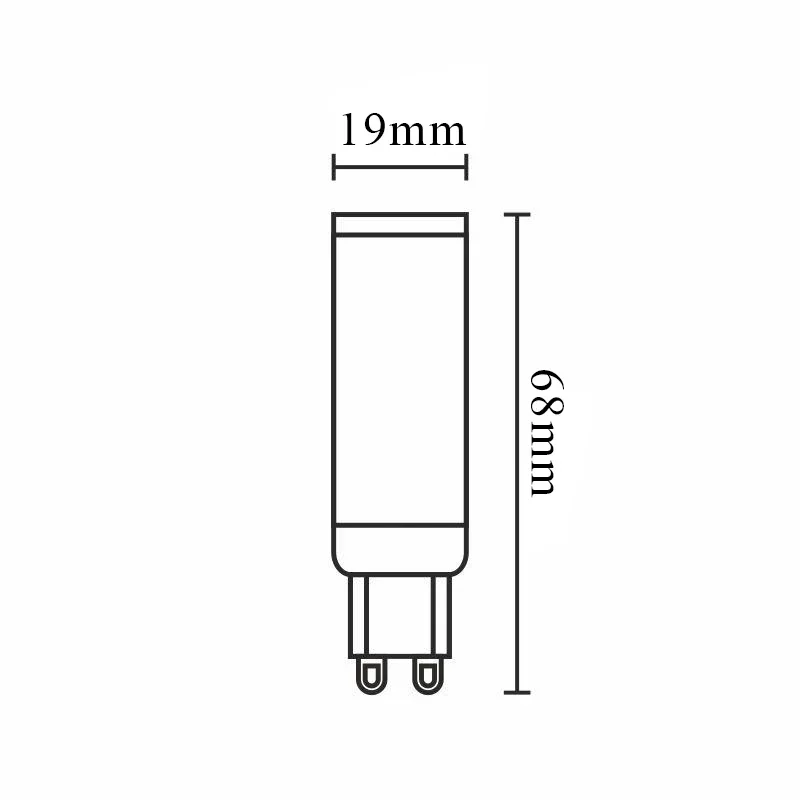 ZLS627 - LED žiarovka 6,7W - G9 / SMD / 4000K - ZLS627