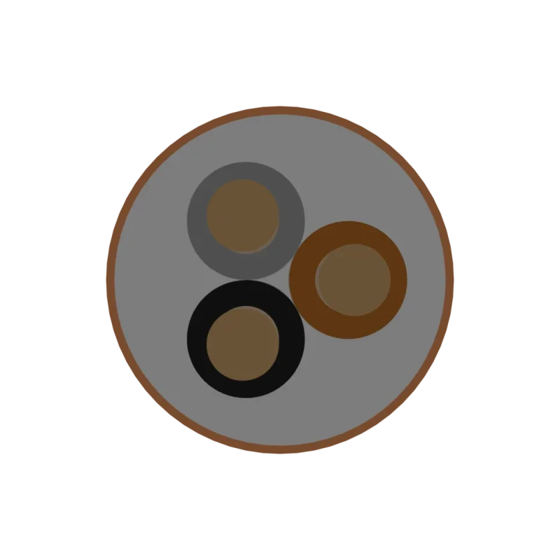 1-CXKH-R-O 3x1,5 mm2 B2ca