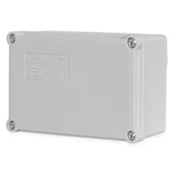 S-BOX 216 - Hermetická skrinka S-BOX 120x80x50, bez tesniacich krúžkov, sivá, bezhalogénová, IP65