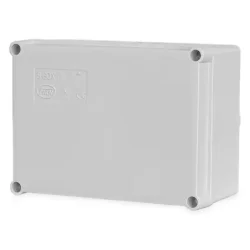 S-BOX 316 - Hermetická skrinka S-BOX 150x110x70, bez tesniacich krúžkov, sivá, bezhalogénová, IP65