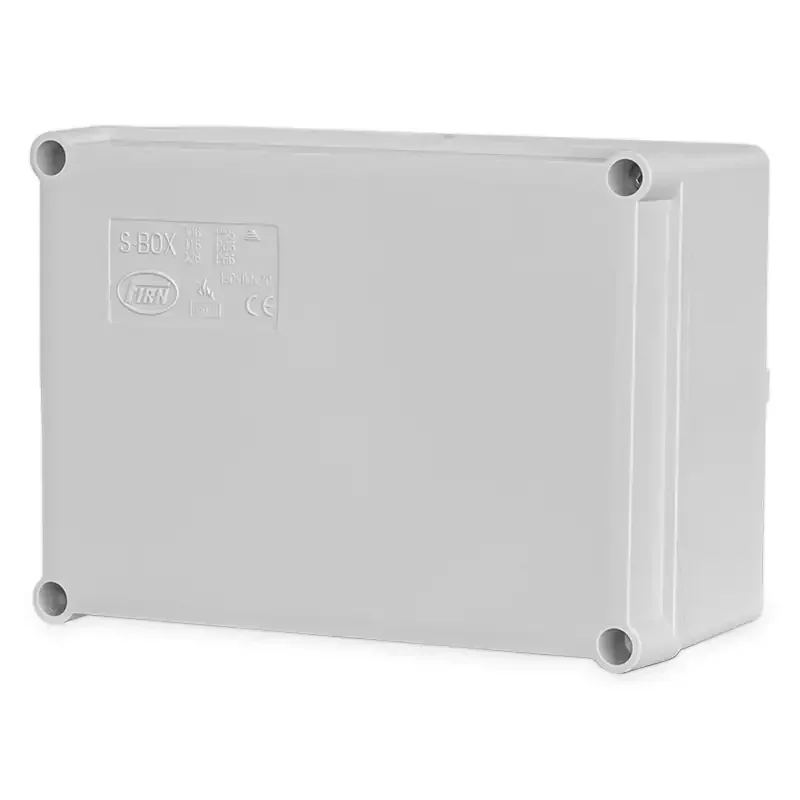 S-BOX 316 - Hermetická skrinka S-BOX 150x110x70, bez tesniacich krúžkov, sivá, bezhalogénová, IP65