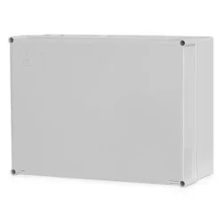 S-BOX 616 - Hermetická skrinka S-BOX 300x220x120, bez tesniacich krúžkov, sivá, bezhalogénová, IP65