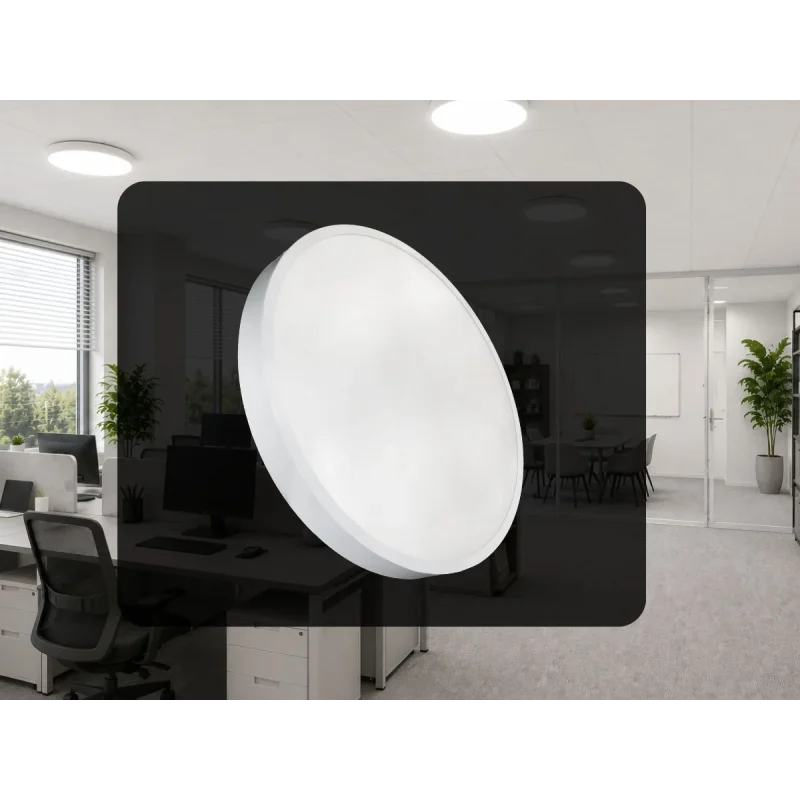 PL821 - LED podhľadový panel backlite 40W / 595 / 4000K / WH / UGR19 - PL821