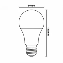 ZLS532W - LED žiarovka WIFI 9W - A60 / E27 / CCT + RGB - ZLS532W