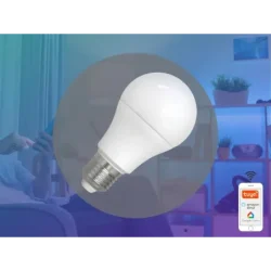 ZLS532W - LED žiarovka WIFI 9W - A60 / E27 / CCT + RGB - ZLS532W