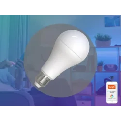 ZLS535W - LED žiarovka WIFI 15W - A60 / E27 / CCT + RGB - ZLS535W