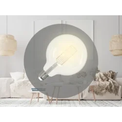 ZLF914 - LED žiarovka / filament 18W - G125 / E27 / 3000K - ZLF914