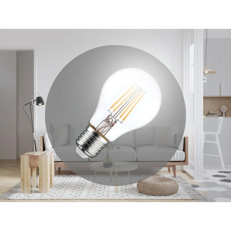 ZLF522A - LED žiarovka / filament 7,3W CLEAR - A60 / E27 / 4000K - ZLF522A