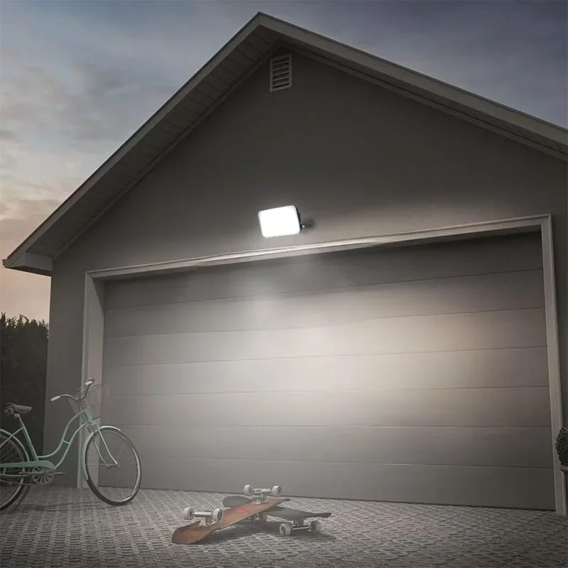 LF7023 - Vonkajší čierny LED reflektor 30W / 4000K - LF7023