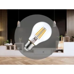 ZLF511A - LED žiarovka / filament 5W CLEAR - A60 / E27 / 3000K - ZLF511A ZLF511A - LED žiarovka / filament 5W CLEAR - A60 / E27 / 3000K - ZLF511A