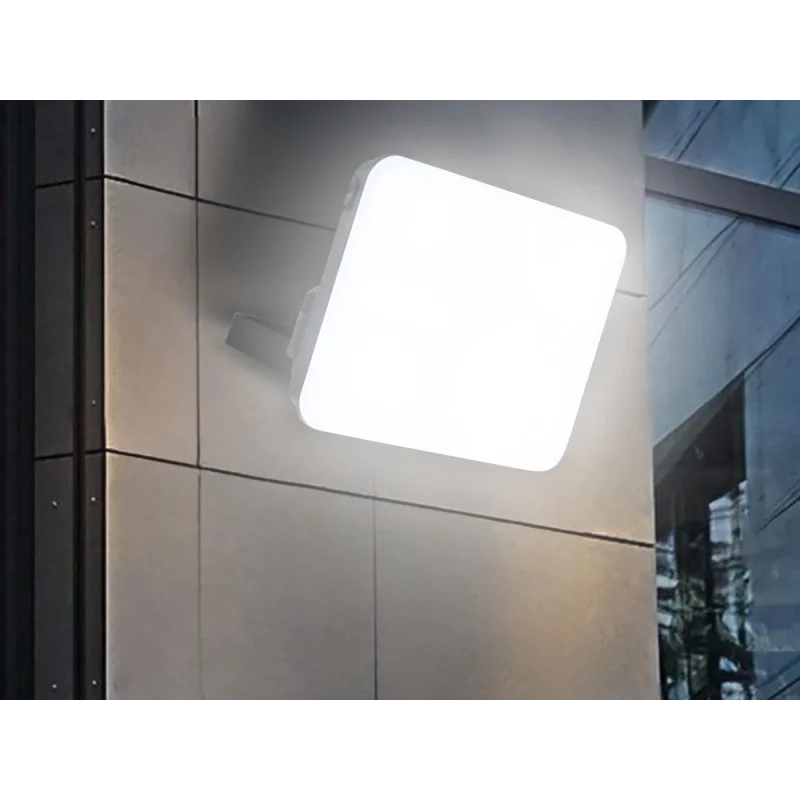 LF7024 - Vonkajší čierny LED reflektor 50W / 4000K - LF7024