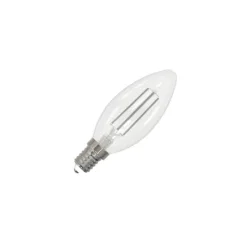 ZWF206 - LED žiarovka / filament BIELY 4,5W - C35 / E14 / 4000K - ZWF206