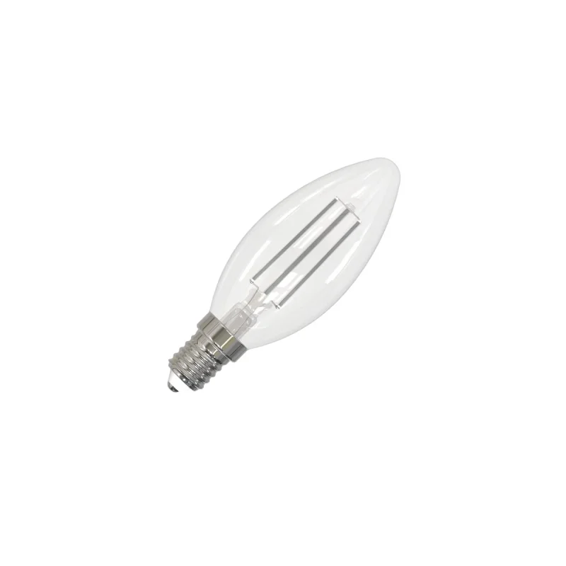 ZWF206 - LED žiarovka / filament BIELY 4,5W - C35 / E14 / 4000K - ZWF206