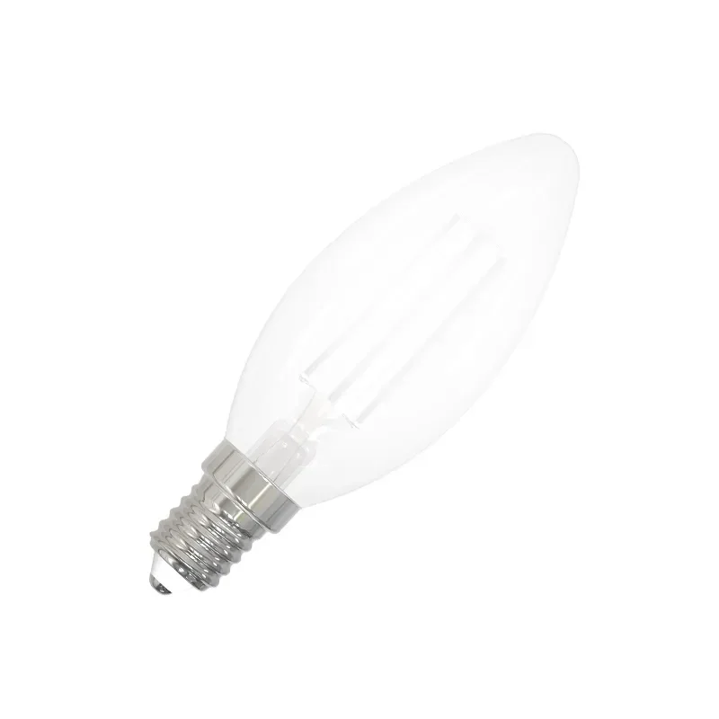 ZWF206 - LED žiarovka / filament BIELY 4,5W - C35 / E14 / 4000K - ZWF206