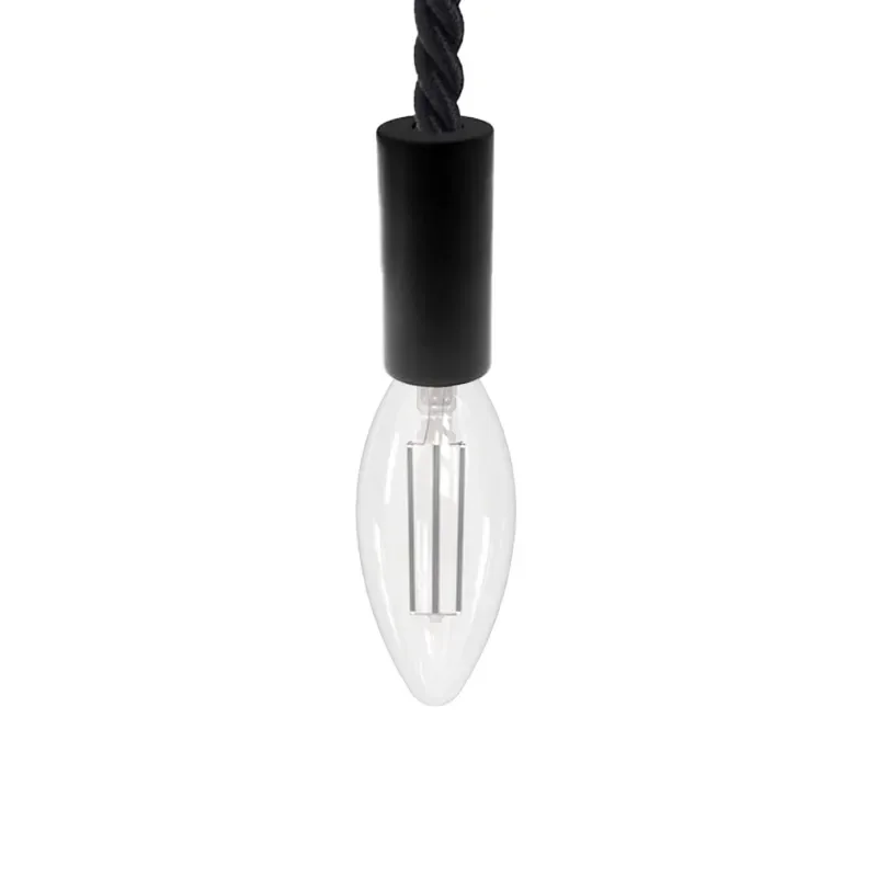 ZWF206 - LED žiarovka / filament BIELY 4,5W - C35 / E14 / 4000K - ZWF206